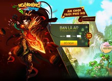 Ngộ Không Online ra mắt trang Teaser tại Việt Nam