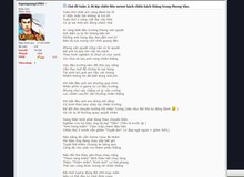 Game thủ Phong Vân làm thơ chia sẻ bí kíp chiến Phong Vân Quyết