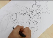 Xem họa sĩ Final Fantasy vẽ phác thảo nhân vật
