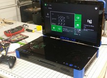 Độc đáo Xbox One độ theo phong cách laptop