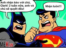 Truyện tranh hài - Superman đã chiến thắng Batman như thế nào?