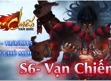 Tặng 500 Gift Code Vạn Chiến Tam Quốc server S6