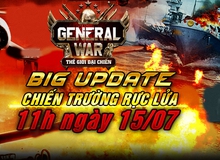 Tặng 300 Gift Code General War nhân dịp Big Update