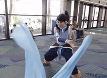 Bất ngờ với coser múa lụa điêu nghệ tại hội chợ Megacon 2015