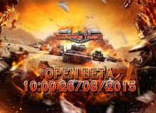 Đại Chiến Tanks chính thức Open Beta ngày 26/8 tại Việt Nam