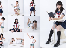 Xuất hiện hàng trăm tư thế nữ sinh Nhật Bản cho họa sĩ manga