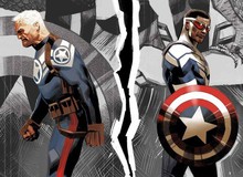 Captain America cũ nổi giận với Captain America mới