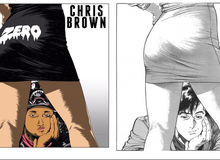 Nghi án ca sĩ người Mỹ Chris Brown đạo hình ảnh manga City Hunter