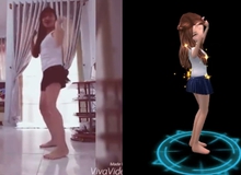 Thiếu nữ Việt nhảy Au giống hệt trong game