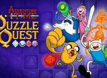 Adventure Time Puzzle Quest - Game hoạt hình chiến đấu match-3 vui nhộn