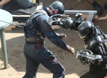 Hé lộ hình ảnh hậu trường của phim bom tấn Captain America: Civil War