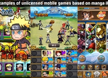 Các game Naruto lậu sắp bị truy quét hàng loạt