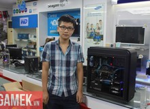 Ngắm bộ máy tính "đổi màu" giá 40 triệu đồng thú vị của game thủ Việt