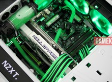 Bộ máy tính 'bạch tuyết xanh' hơn 50 triệu đồng ấn tượng của game thủ Việt