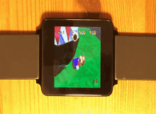 [Độc đáo] Chơi Mario 3D trên đồng hồ đeo tay