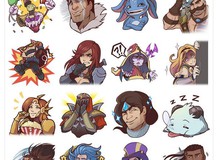 Riot bất ngờ tung bộ sticker Liên Minh Huyền Thoại trên Facebook