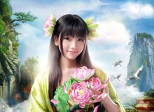 Cùng ngắm tiên nữ tuyệt đẹp trong game online Trung Quốc