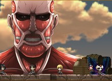 Attack on Titan “xâm chiếm” thế giới Maple Story