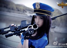 Cosplay Caitlyn cực đẹp trong Liên Minh Huyền Thoại