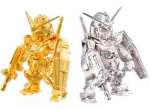 Lạ mắt với bộ mô hình Gundam bằng... vàng ròng