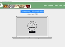 Choáng với website hài hước cho phép download thêm... RAM