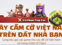 Game thủ Việt kêu gọi cắm cờ Tổ Quốc trong game