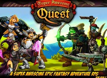 Super Awesome Quest - Game JRPG kết hợp thẻ bài "lật gạch" mới lạ