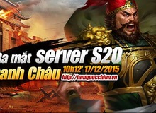 Mở sever mới Thanh Châu, Tam Quốc Chiến Mobile tặng Giftcode