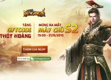 SohaGame tặng 1000 Vipcode Đại Hoàng Đế nhân dịp khai mở máy chủ mới