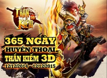 Nhìn lại 365 ngày Thần Kiếm 3D ra mắt game thủ Việt