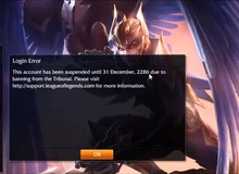 Xôn xao game thủ LMHT bị Riot dọa khóa account vô lý