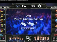 Chung kết thế giới mùa 5: Highlight trận Tứ Kết đầu tiên OG 3-1 FW