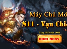 Tặng 500 gift Code Vạn Chiến Tam Quốc server S11