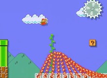 Hài hước game Mario khó tới mức không lối thoát