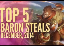 Liên Minh Huyền Thoại: Top 5 pha cướp Baron thần thánh tháng 12