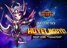 Liên Minh Anh Hùng tặng giftcode mừng server mới Huyết Nguyệt