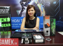 Xem hot girl Việt tư vấn thiết bị chơi game 'nuột' nhất