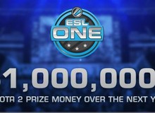 ESL công bố hệ thống giải đấu DOTA 2 tổng giải thưởng khởi điểm 1 triệu USD