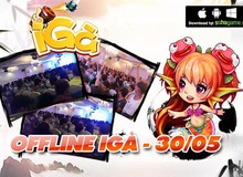 Bất chấp nắng nóng, game thủ Hà Nội hào hứng cùng Offline iGà