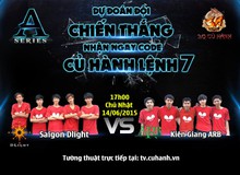 3Q Củ Hành: Kiên Giang ARB vs. SàiGòn Dlight - Cao thủ chạm trán tại bán kết Series A