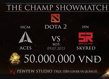 Trận đấu lớn nhất lịch sử DOTA 2 Việt Nam đã kết thúc [Aces 0 - 3 Skyred]