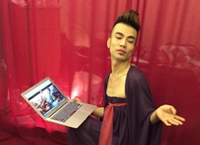 Kenny Sang cosplay "Vương Quý Phi" để quảng bá game online