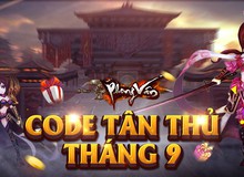 Tặng 300 Gift Code Tân Thủ tháng 9 trong Phong Vân