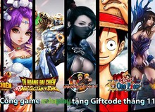 Cổng webgame SohaPlay tặng Gift Code tuần 2 tháng 11