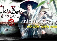 Hiệp Khách Giang Hồ Mobile chính thức CB ngày 24/12 đã có link tải iOS & Android