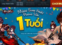 Tặng 1400 Gift Code Phong Vân mừng sinh nhật 1 tuổi