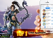 Game kiếm hiệp tình duyên Cổ Kiếm Kỳ Đàm lên top 1 AppStore