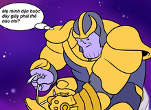 Truyện tranh hài - Thanos mất bao lâu để tới vũ trụ Marvel