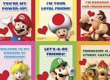 Những tấm thiệp Valentine dễ thương của Nintendo