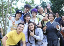 Ngắm dàn sao nhí đáng yêu tại trường quay Hoa Thiên Cốt Việt